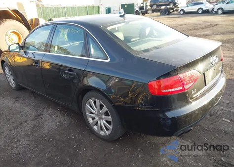 2011 Audi A4 2.0T Premium z USA, uszkodzony, nr VIN WAUFFAFL0BN048990